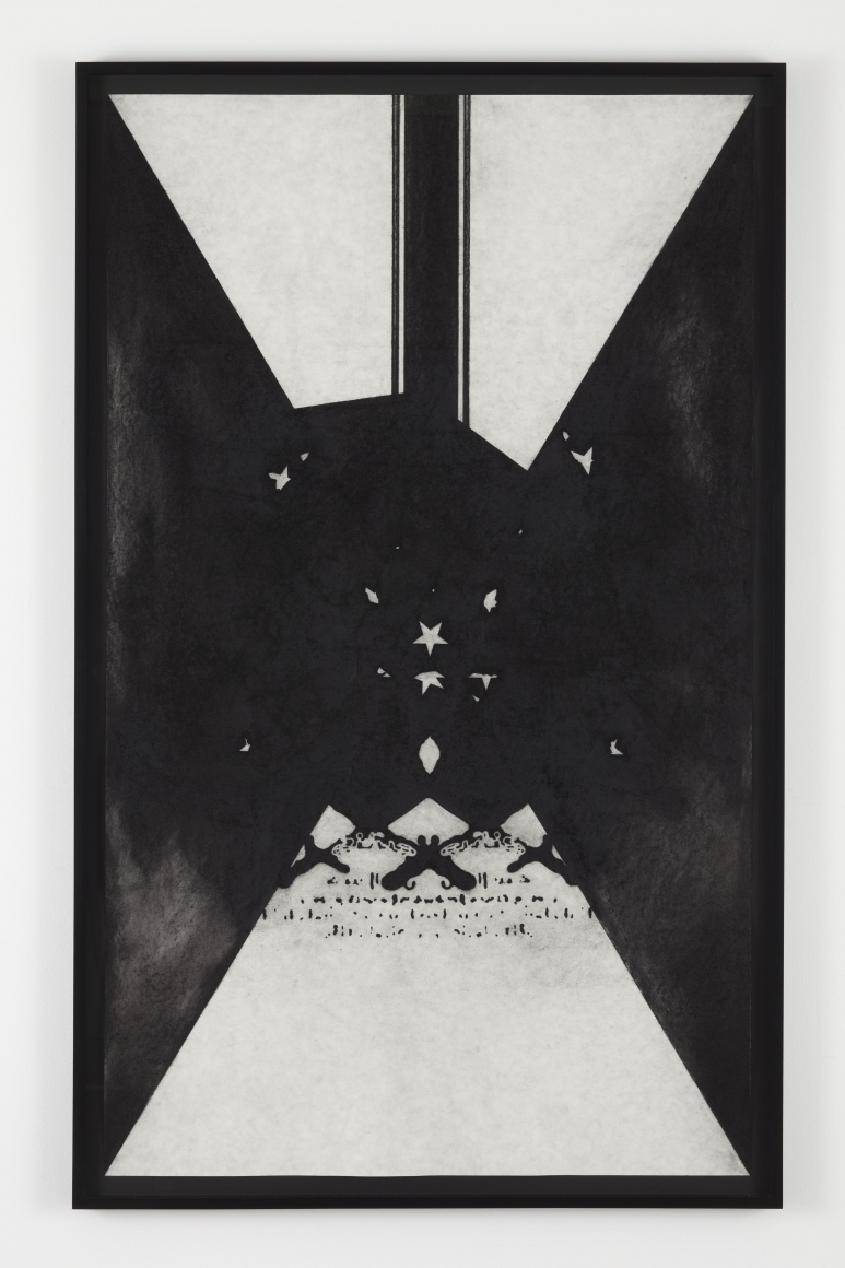 Untitled, 2010, Charcoal on paper