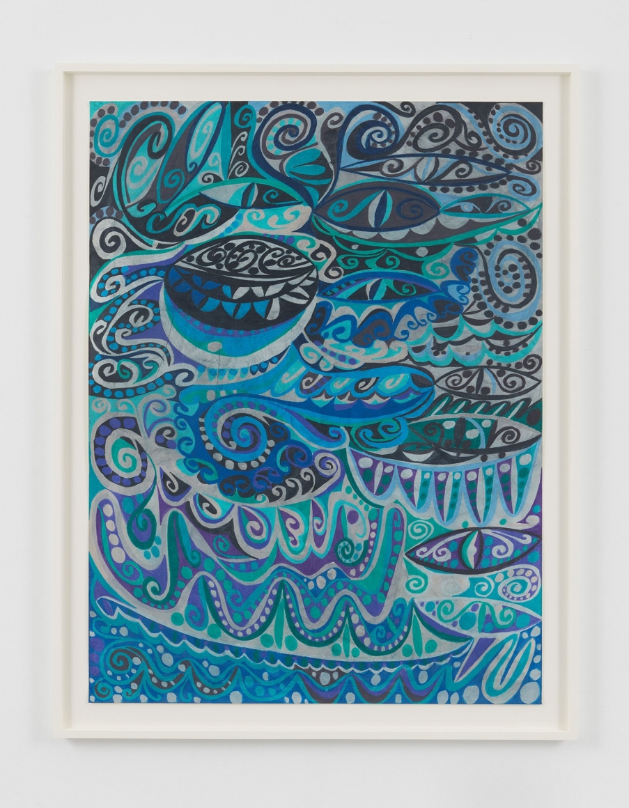 Untitled, 2016 Colored pencil on paper