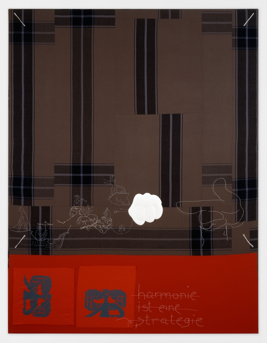 Cosima von Bonin, Hand von rechts, 2008, Mixed media on linen