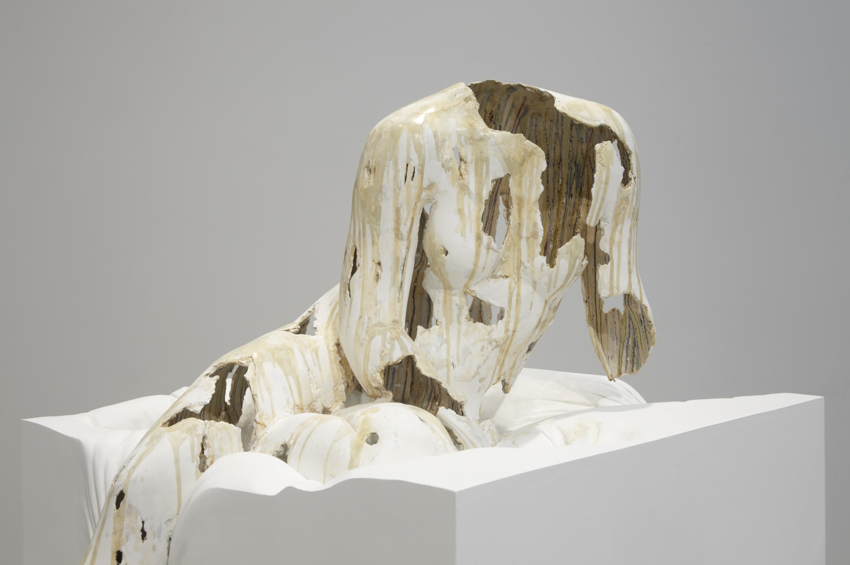 Antonym, 2012, steel, polymer gypsum, fiberglass, wood, foam, paint
