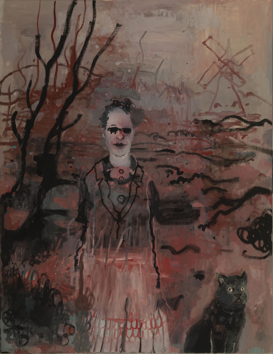 Hannah Van Bart painting