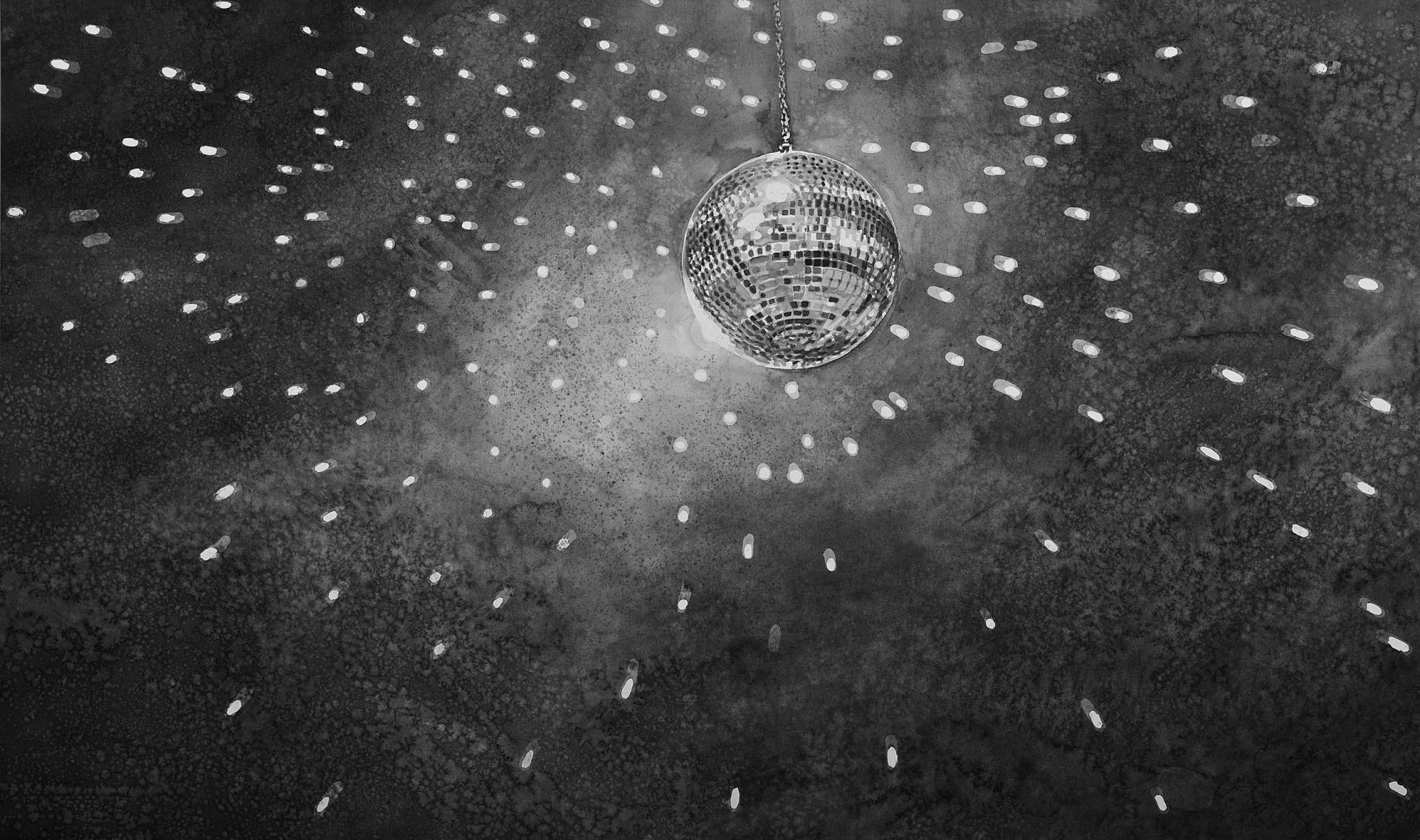 disco ball by hans op de beeck