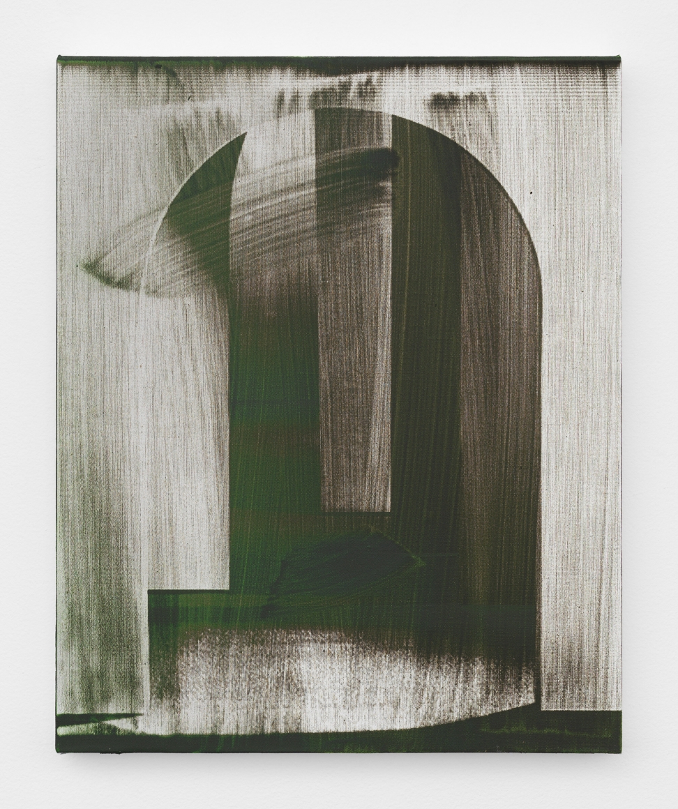 Untitled, 2017, Singed oil on linen