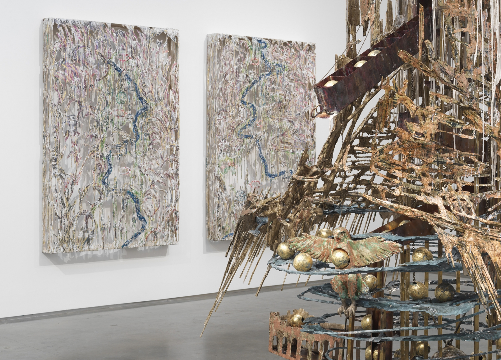 FALCON'S FORTRESS (Installation View), Boesky Gallery, 2017