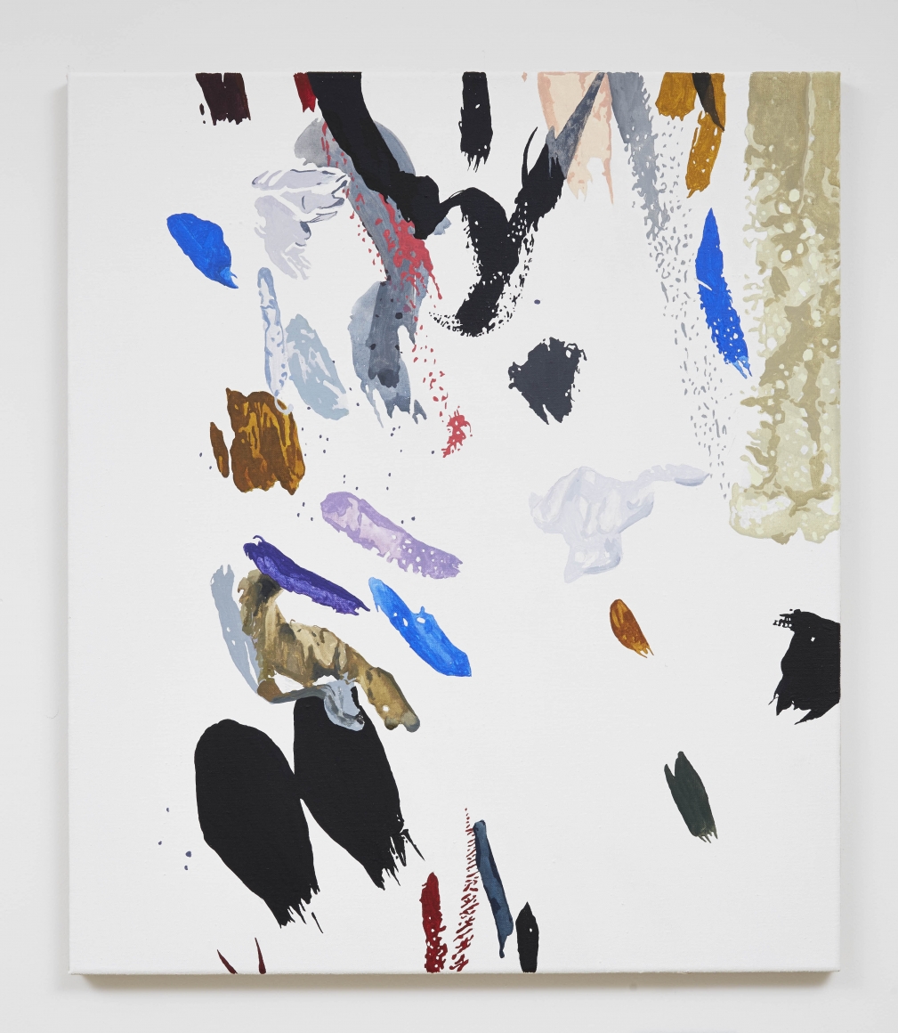 Material Evidence (Wall), 2014, Acrylic on linen