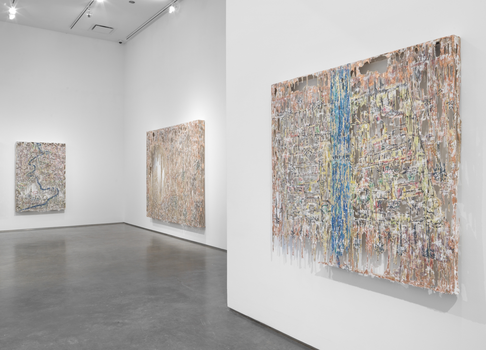 FALCON'S FORTRESS (Installation View), Boesky Gallery, 2017