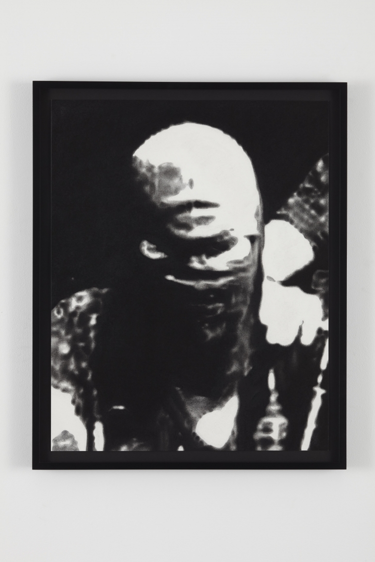 Untitled (48 Portraits, 2010), 2010, Charcoal on paper