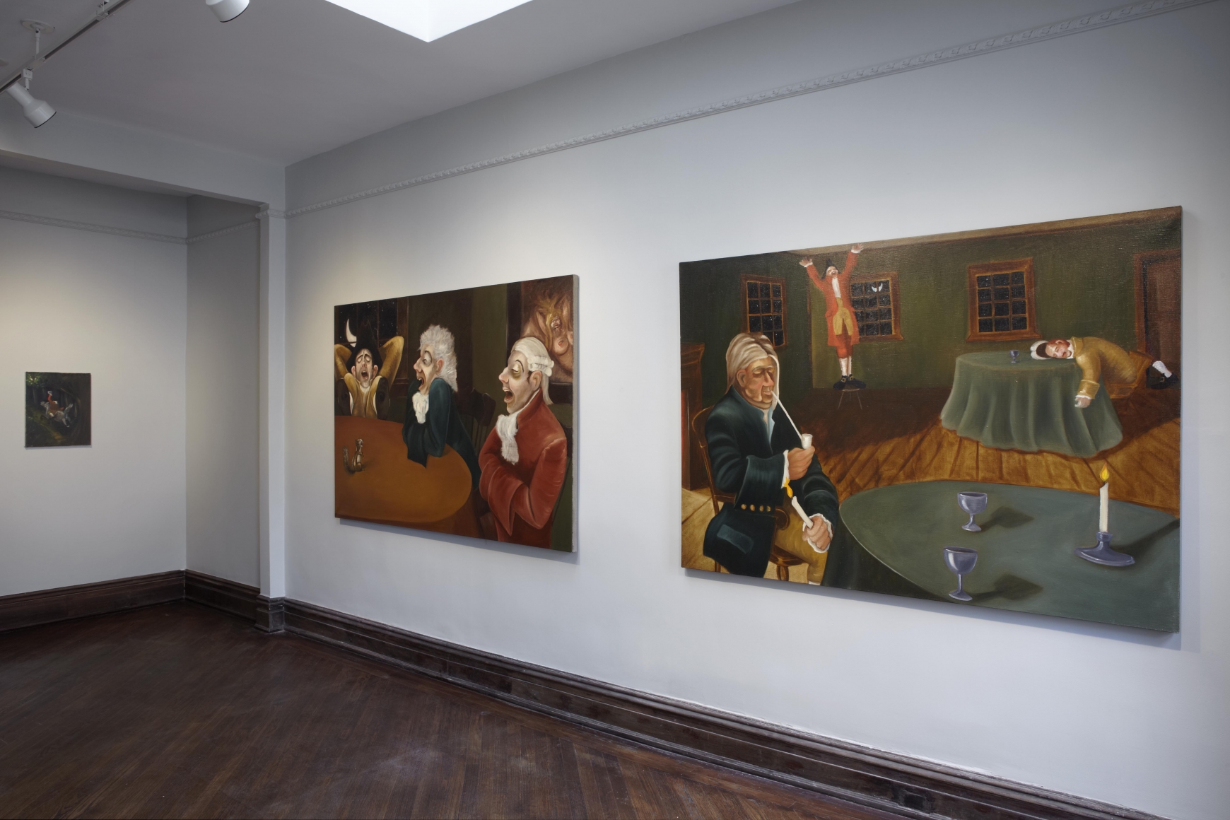 A Midnight Modern Conversation (Installation View), Marianne Boesky Gallery, Uptown, 2011