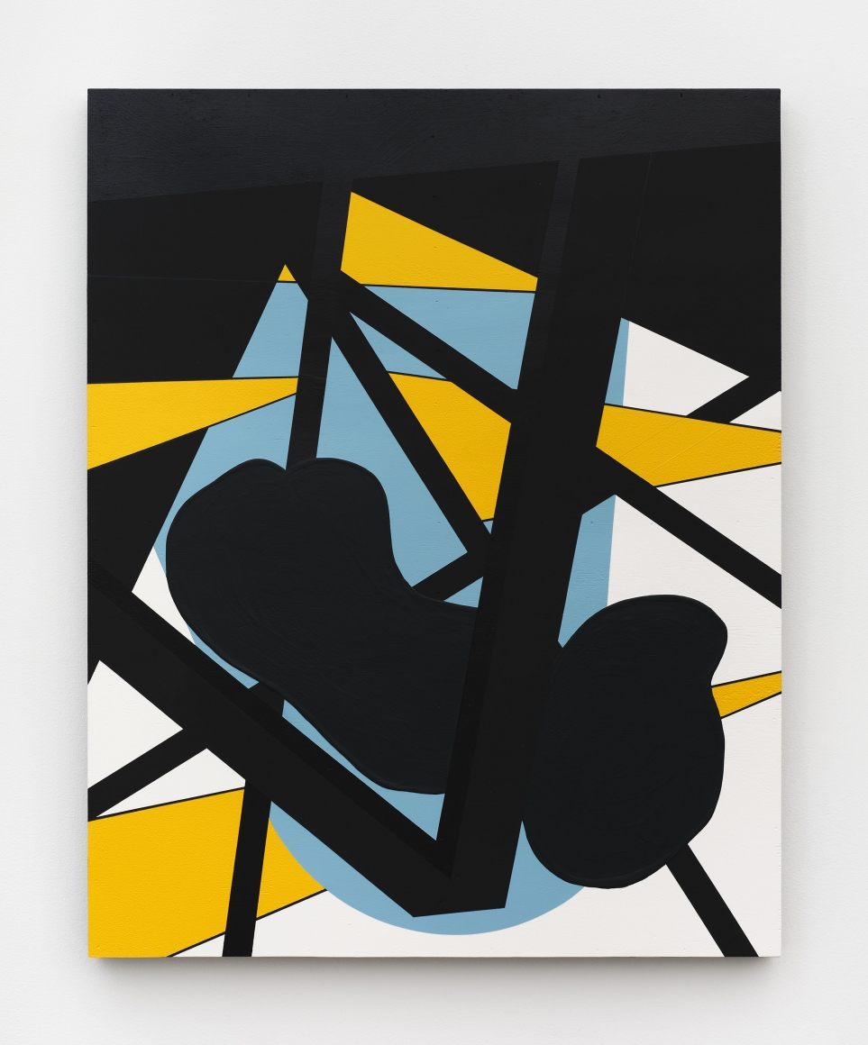 Serge Alain Nitegeka, Mass: Studio Study XIII, 2019, Paint on wood
