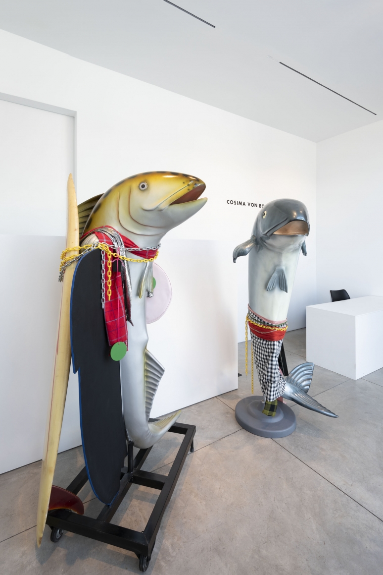 Cosima von Bonin (Installation View), Marianne Boesky Gallery, 2019–2020