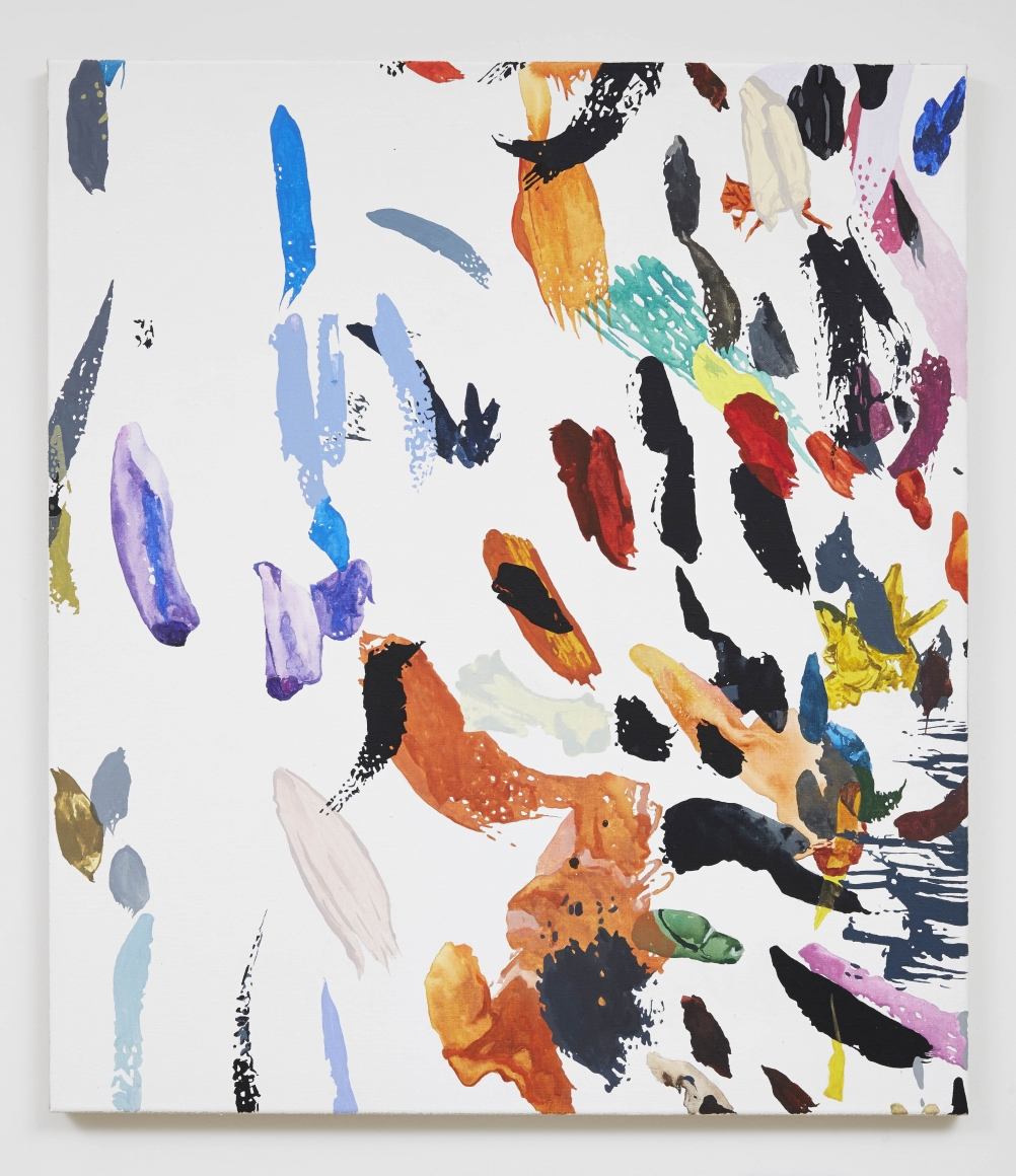Material Evidence (Wall), 2014, Acrylic on linen