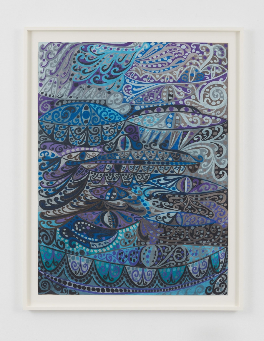 Untitled, 2016 Colored pencil on paper
