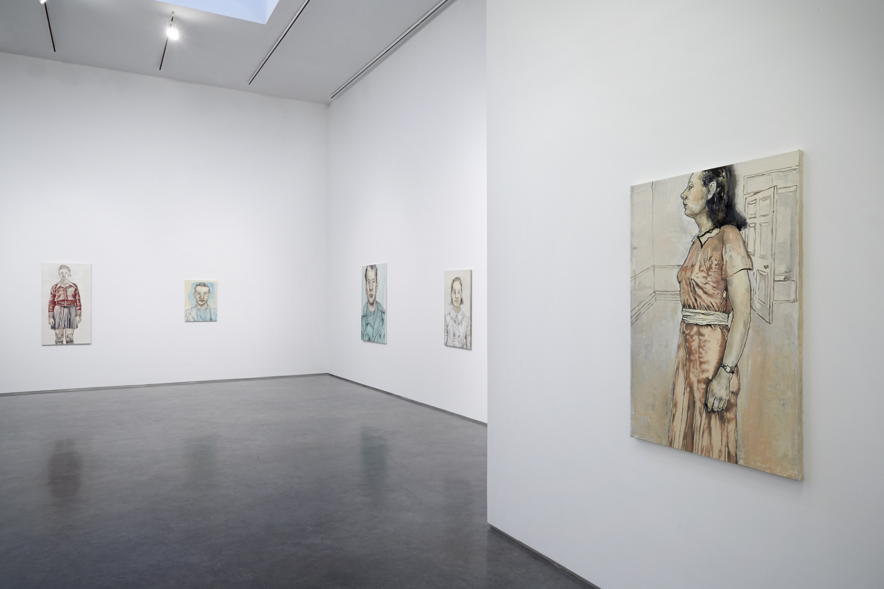 Hannah Van Bart (Installation View), Marianne Boesky Gallery, 2014