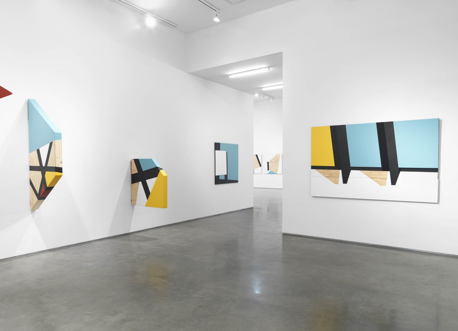 Colour & Form in BLACK (Installation View), Marianne Boesky Gallery, 2016