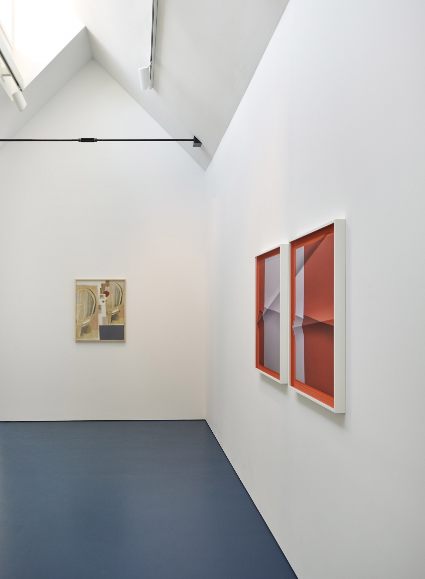 JOHN HOUCK: TENTH MOUNTAIN, (Installation View), Boesky West, 2017