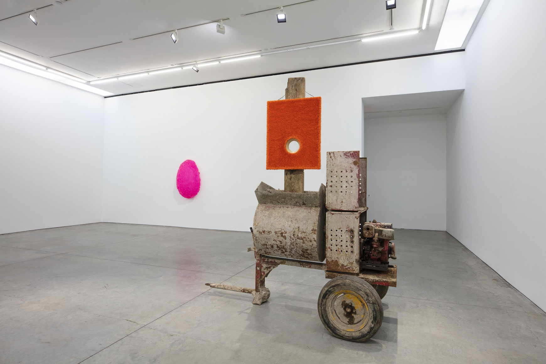 Painting/Sculpture (Installation View), Marianne Boesky Gallery, 2019