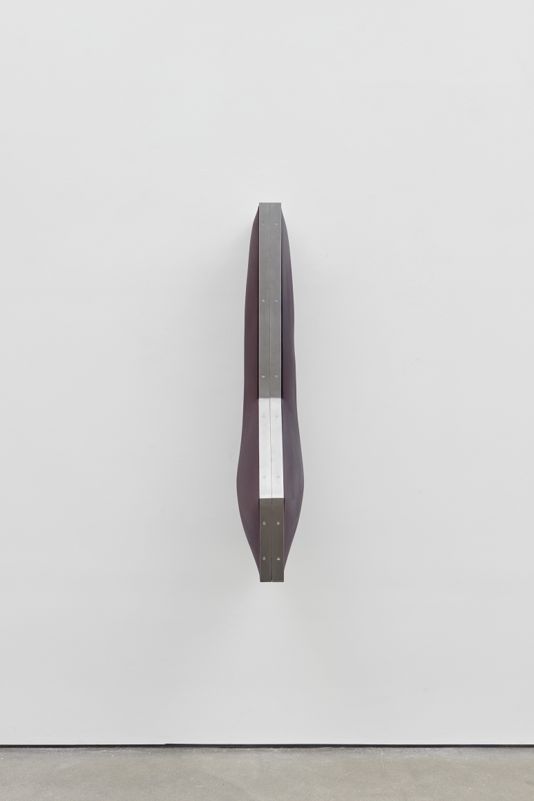 Still Flat, 2017, Fiberglass reinforced plaster and oil on cotton in artist frame