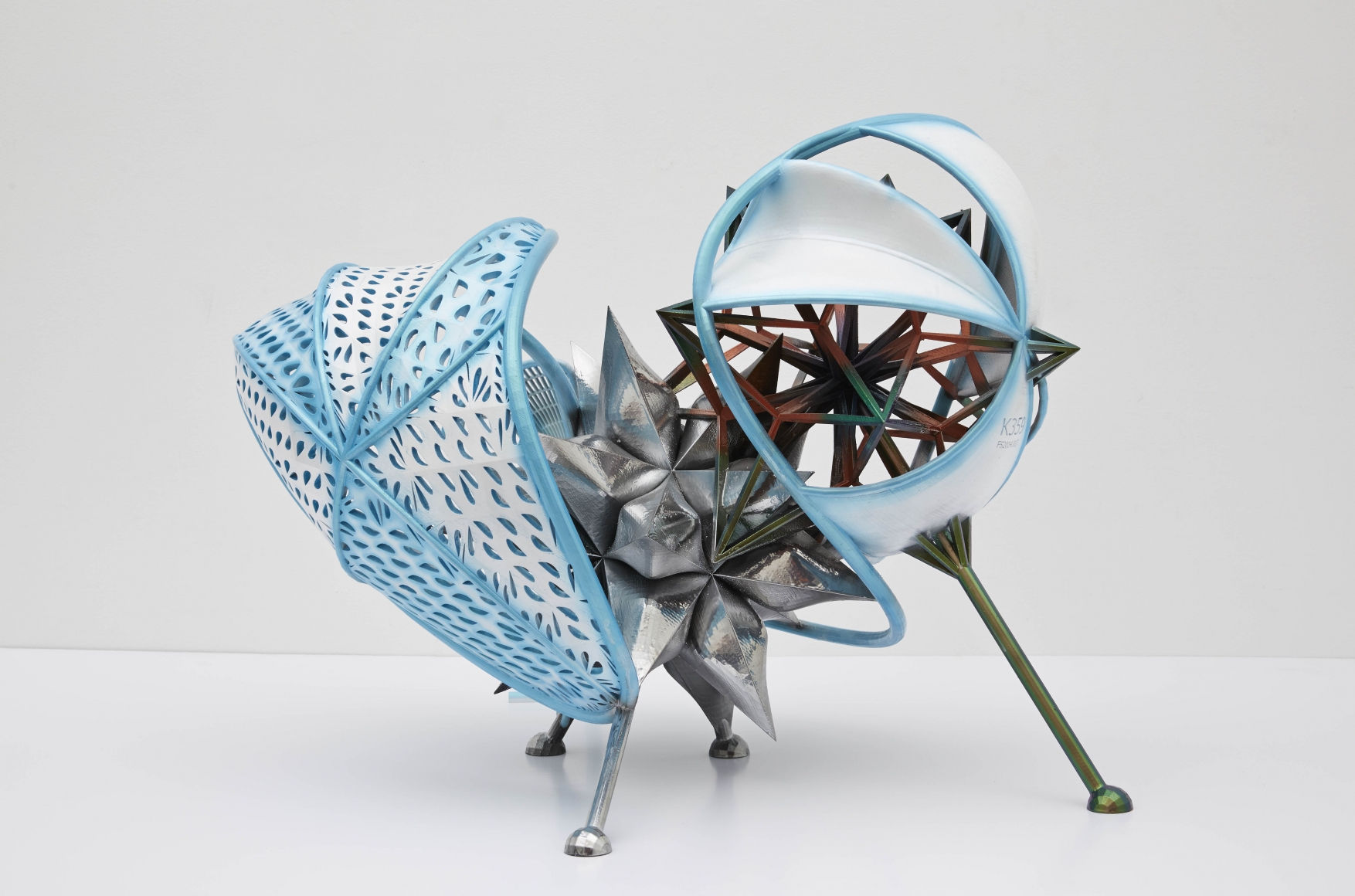 a small maquette or model by frank stella for sale at marianne boesky gallery