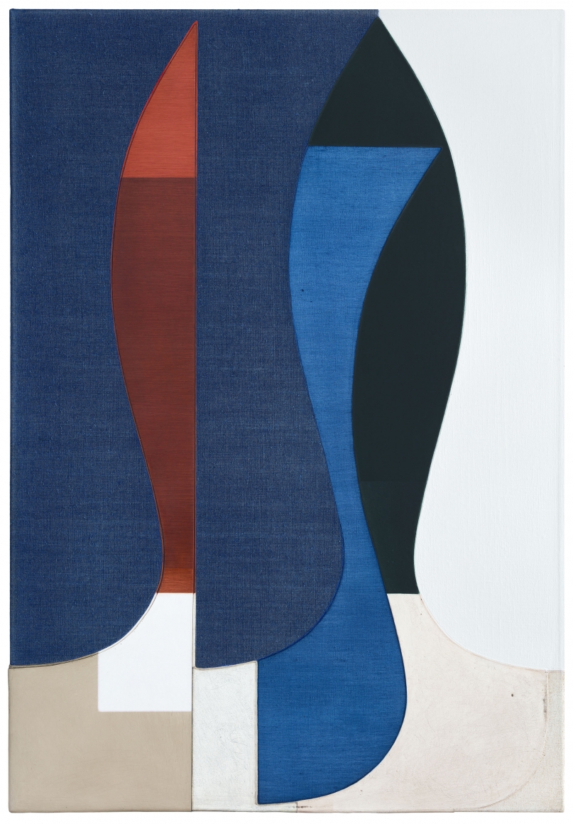 Svenja Deininger painting on view in our Chelsea gallery