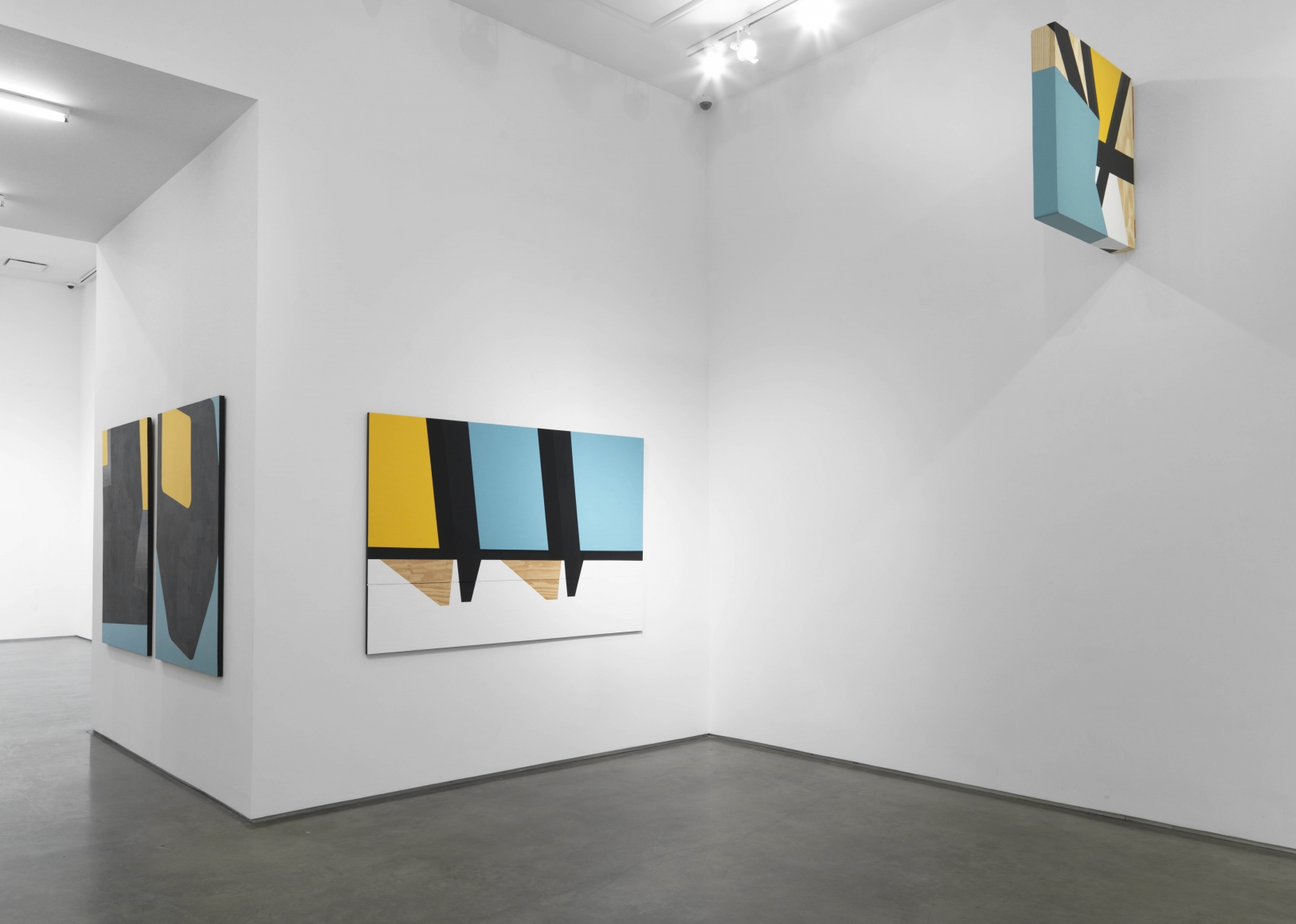 Colour & Form in BLACK (Installation View), Marianne Boesky Gallery, 2016