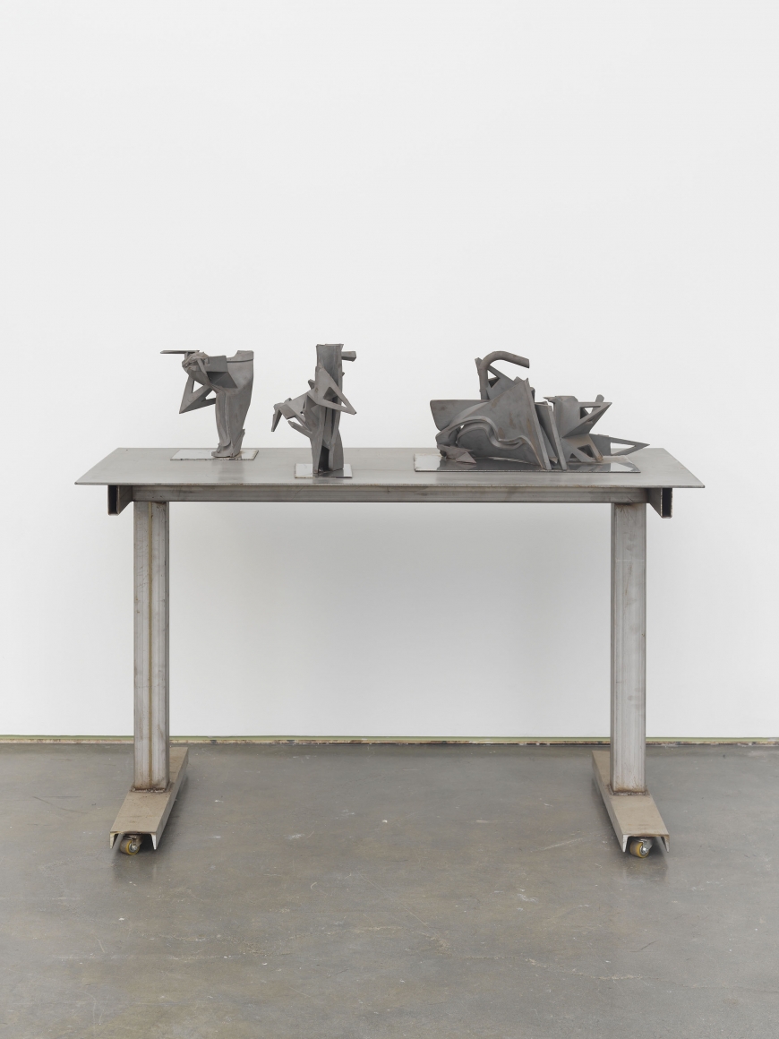 Cast Iron Sculpture Table (Fragments 01, 02, 03), 2019, Cast iron