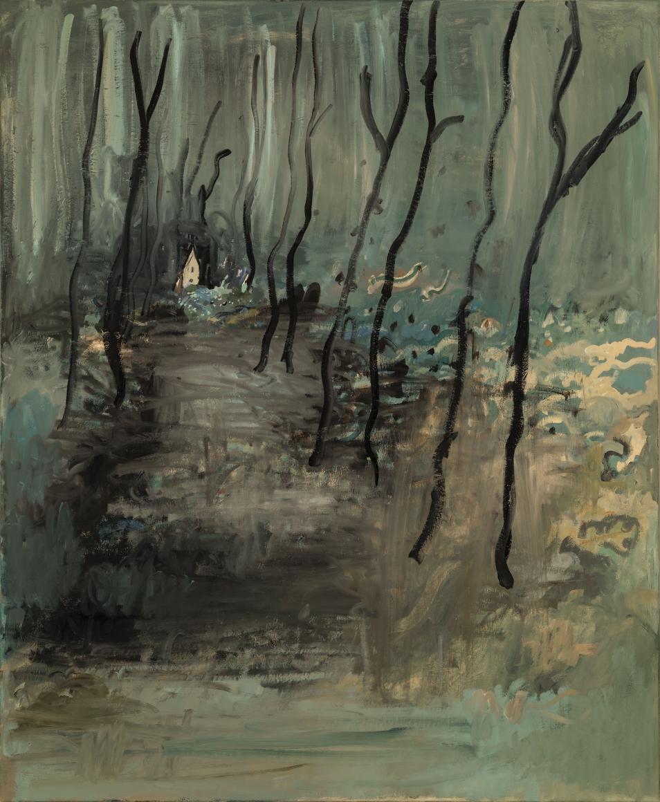 Und morgen früh ist alles zerflossen, 2018, Oil on linen