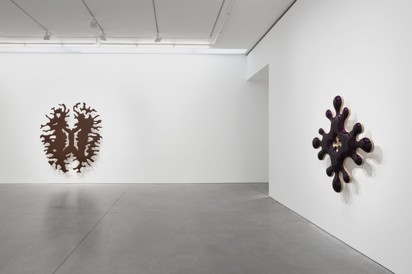 ILL (nature paintings) (Installation View), Marianne Boesky Gallery, 2019