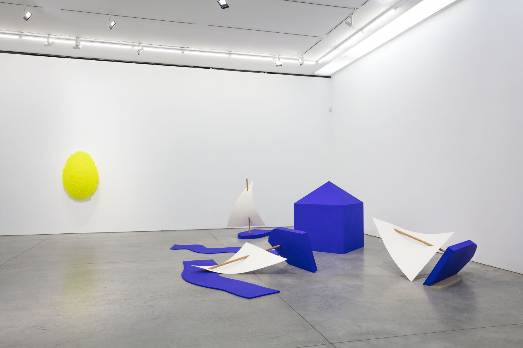 Painting/Sculpture (Installation View), Marianne Boesky Gallery, 2019