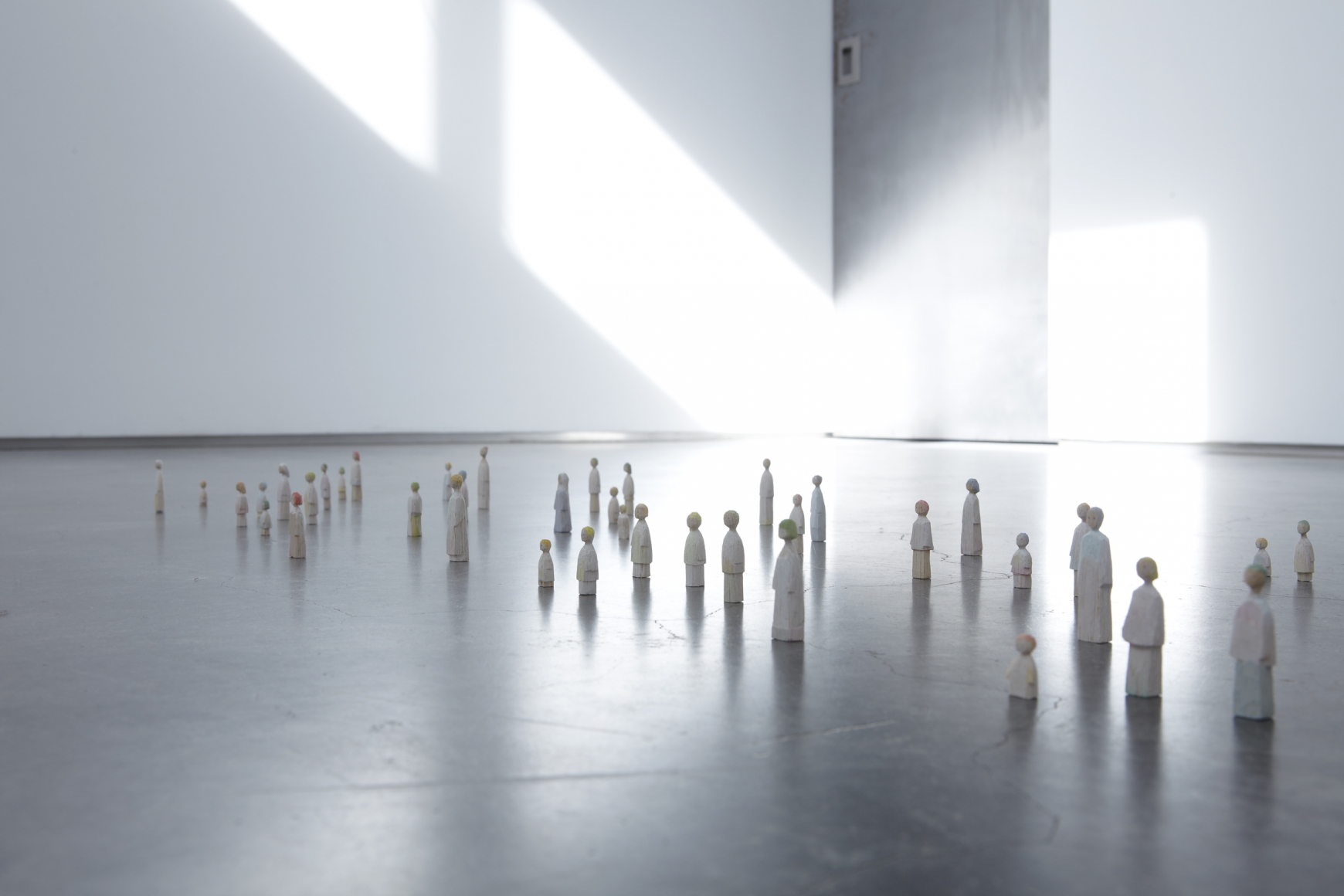 A Masked Portrait Part II: When Vibrations Become Forms (Installation View), Marianne Boesky Gallery, 2011
