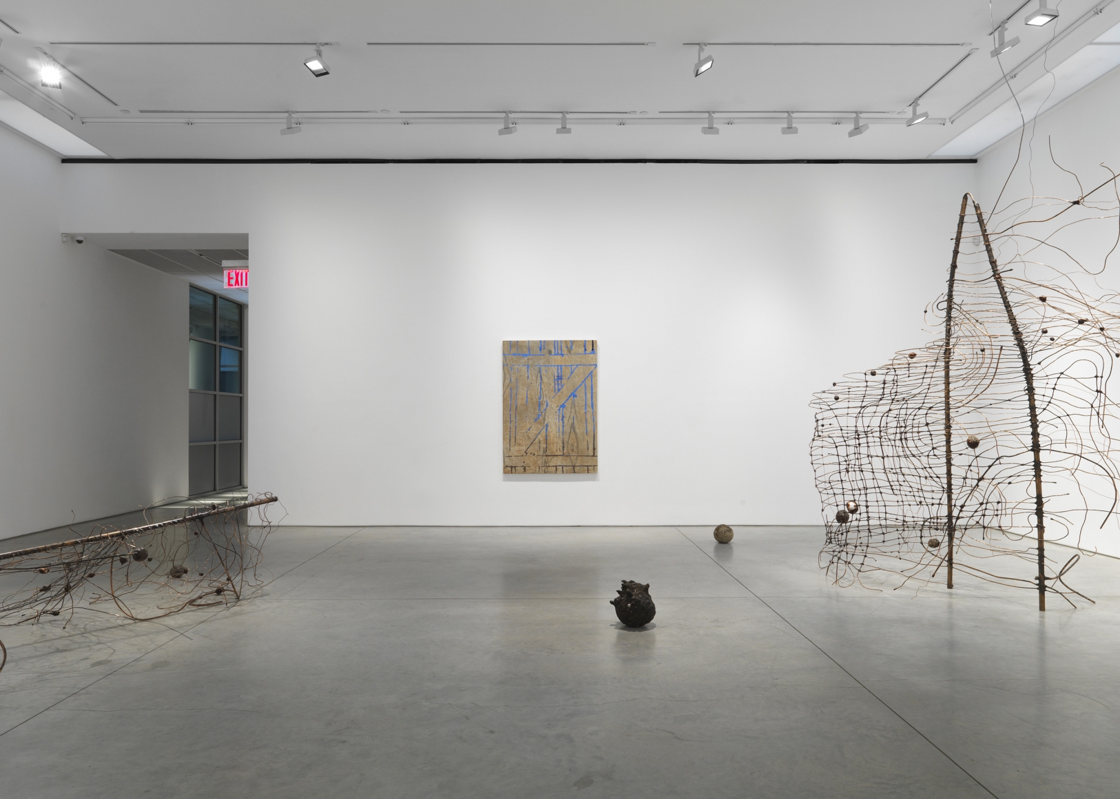 Jay Heikes: Keep Out, (Installation View)