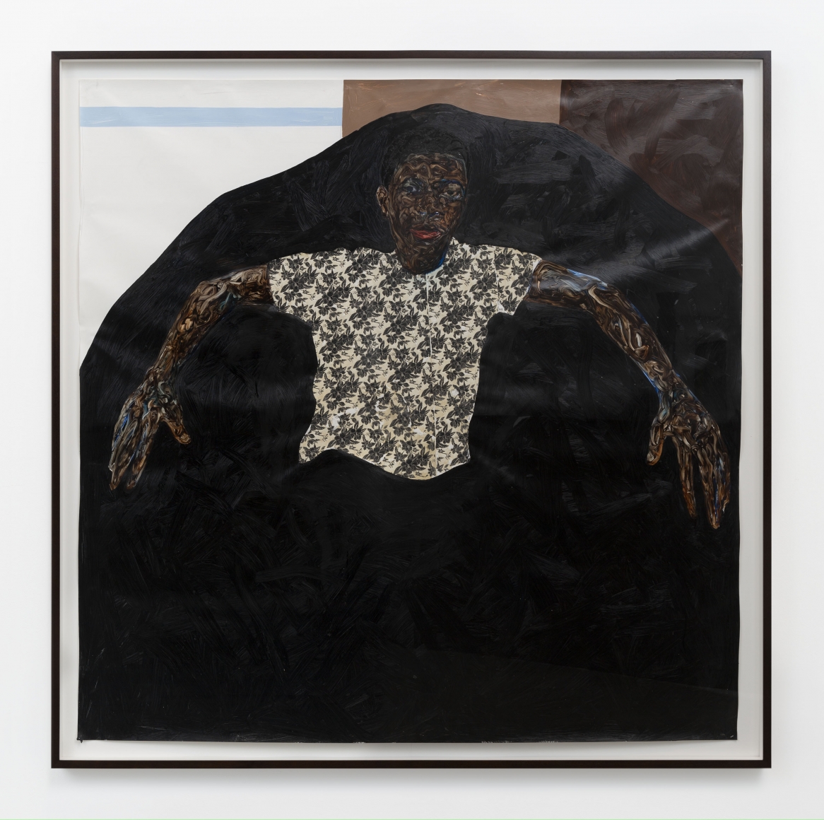 Amoako Boafo, Big Black, 2019