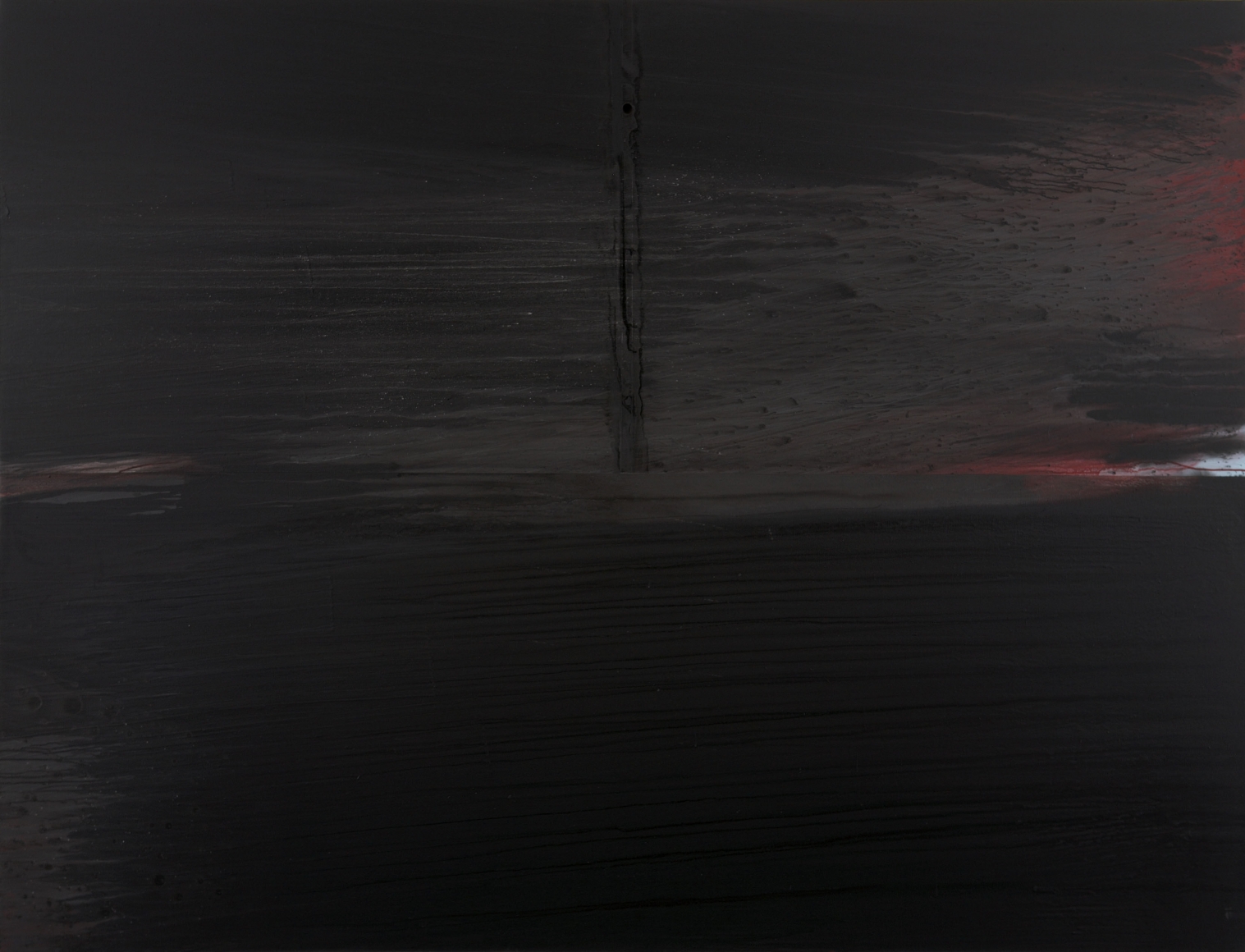 linen painted black and red by barnaby furnas
