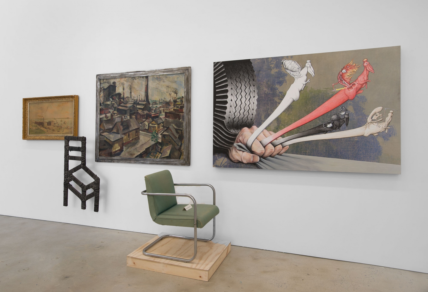 Another Look at Detroit (Installation View), Marianne Boesky Gallery, 2014