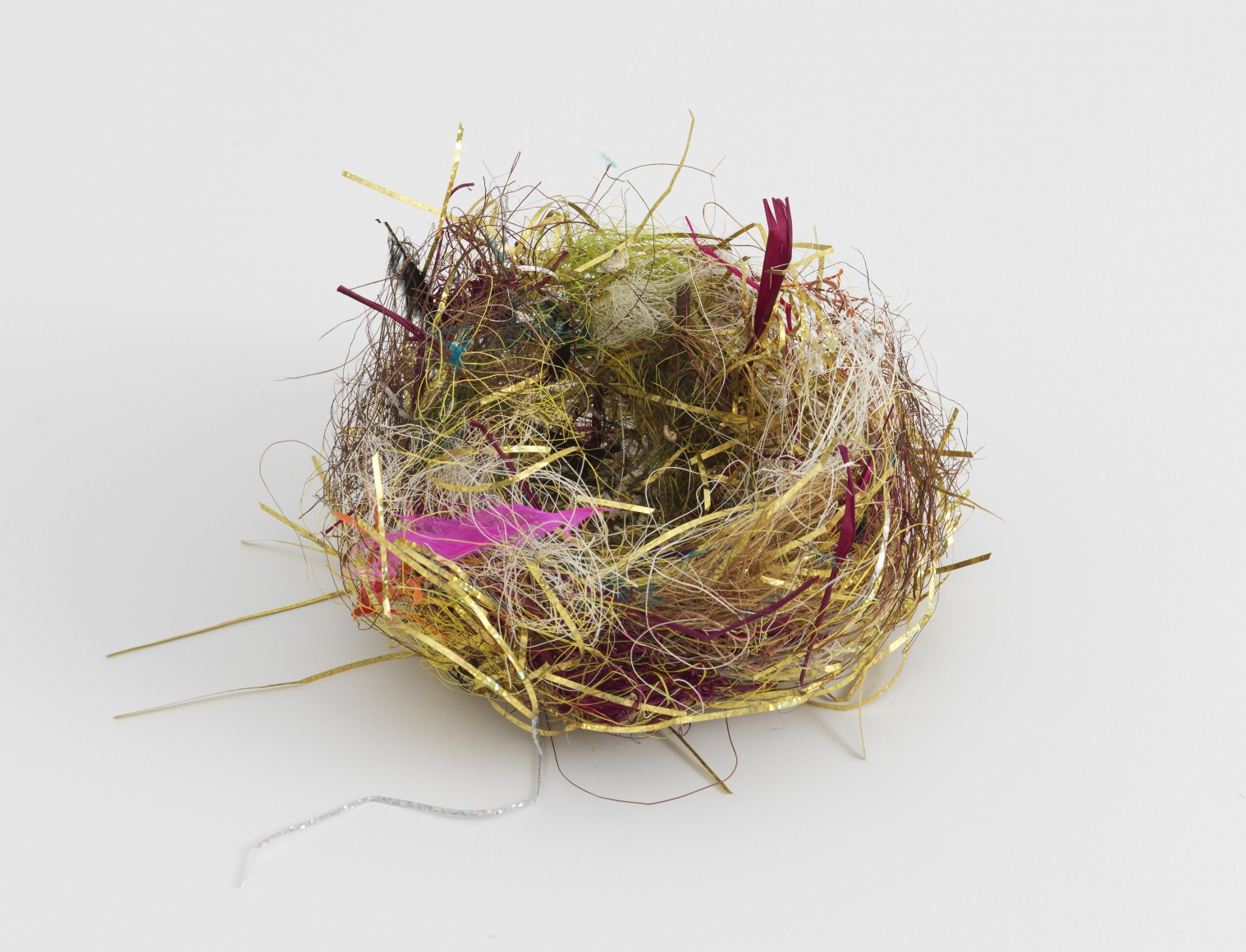 a nest sculpture by the artist Bjorn Braun