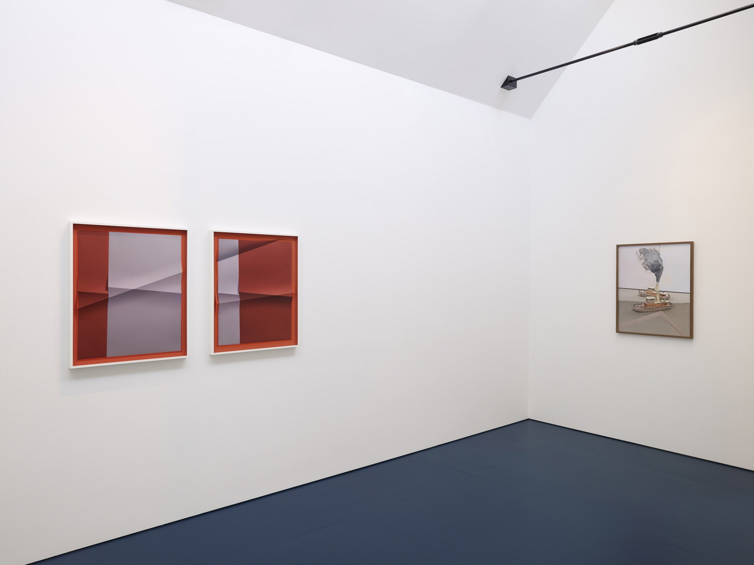 JOHN HOUCK: TENTH MOUNTAIN, (Installation View), Boesky West, 2017