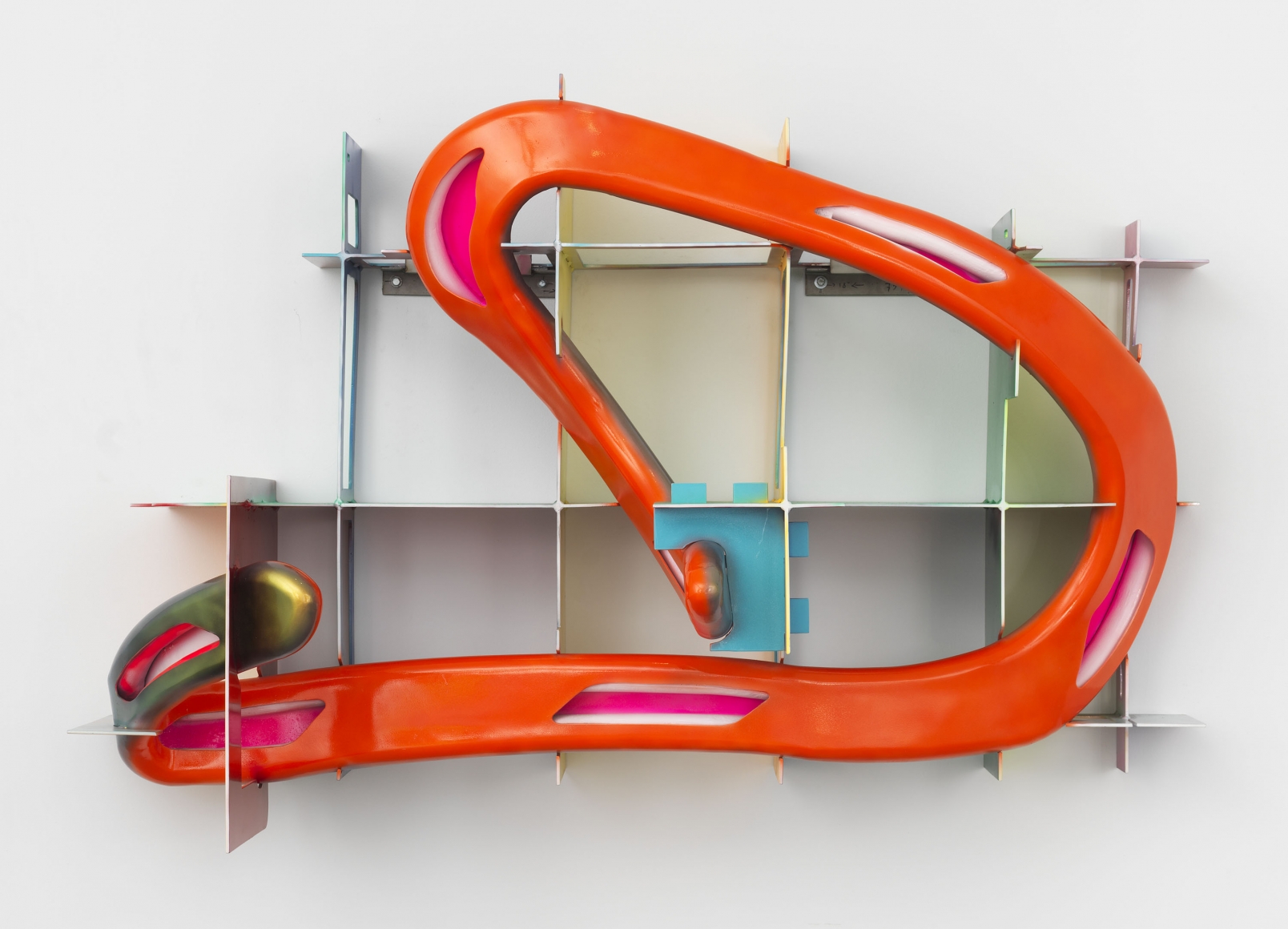Leeuwarden I, 2017, Painted metal