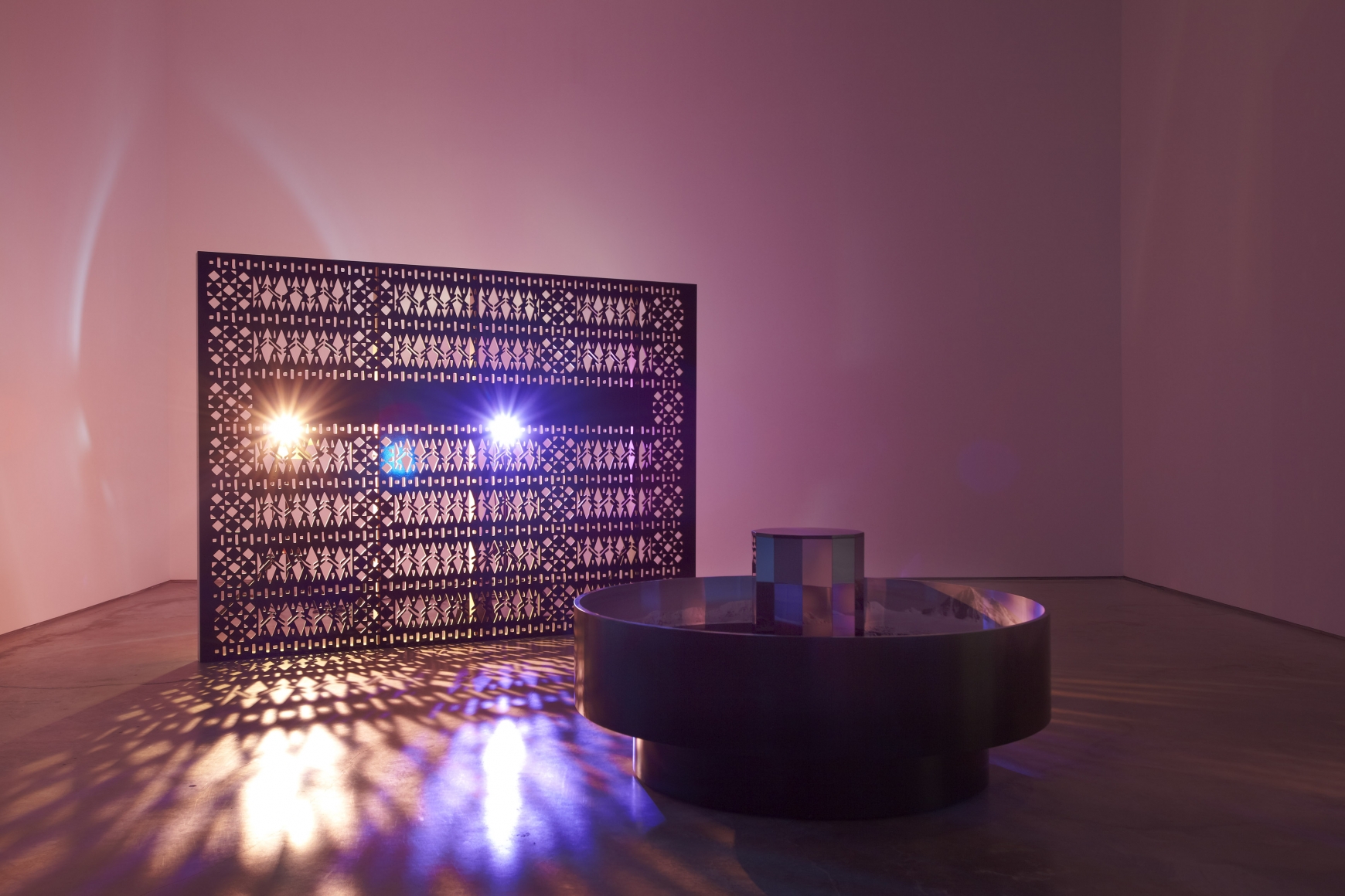 Depiction of a Star Obscured by Another Figure (Installation View), Marianne Boesky Gallery, 2011