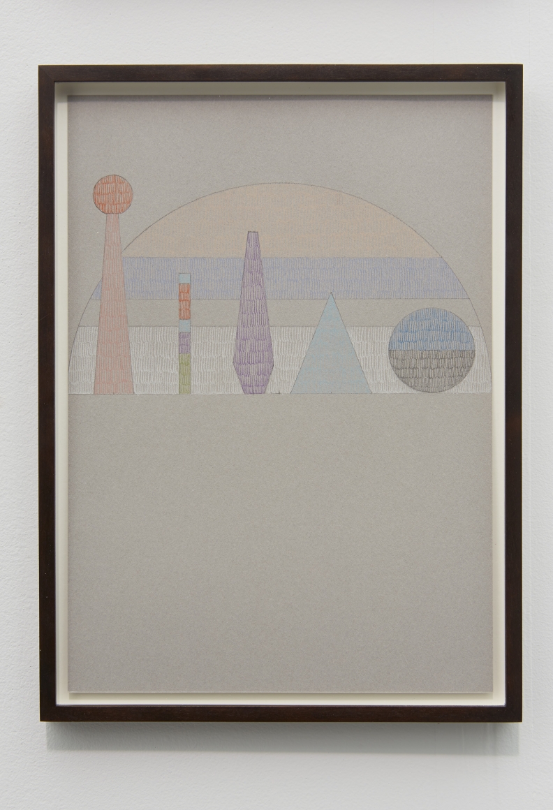 Untitled, 2013, Color pencil on paper