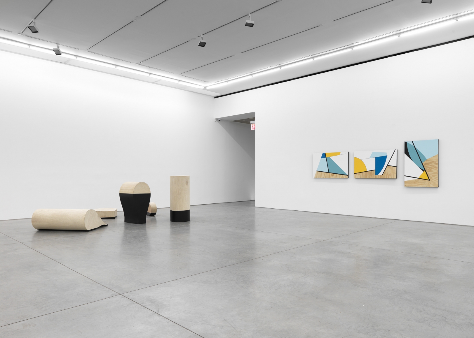 Personal Effects in BLACK (Installation View), Boesky East, 2018