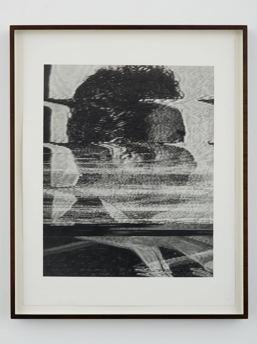 Untitled (Lenny), 2014, Graphite on paper