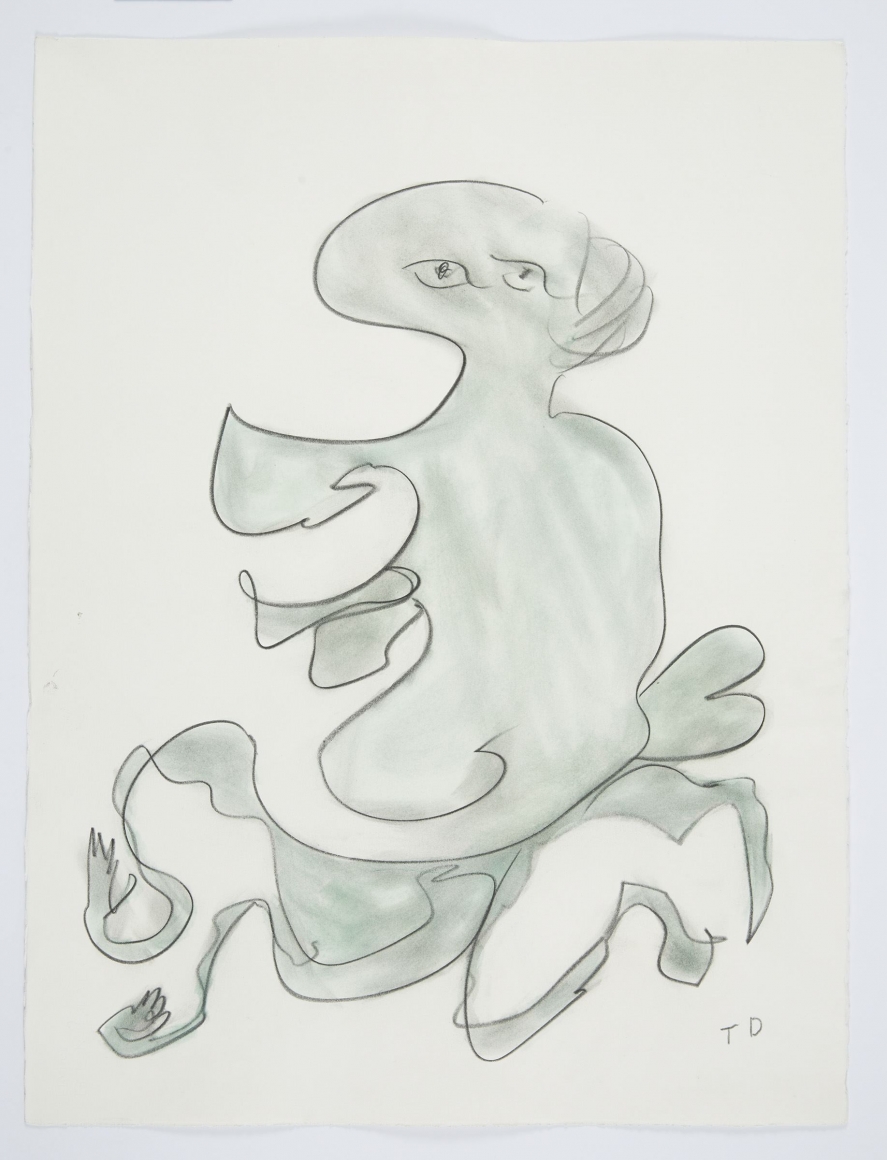 Bald Headed Man Reaching Out for Love, 2003, 