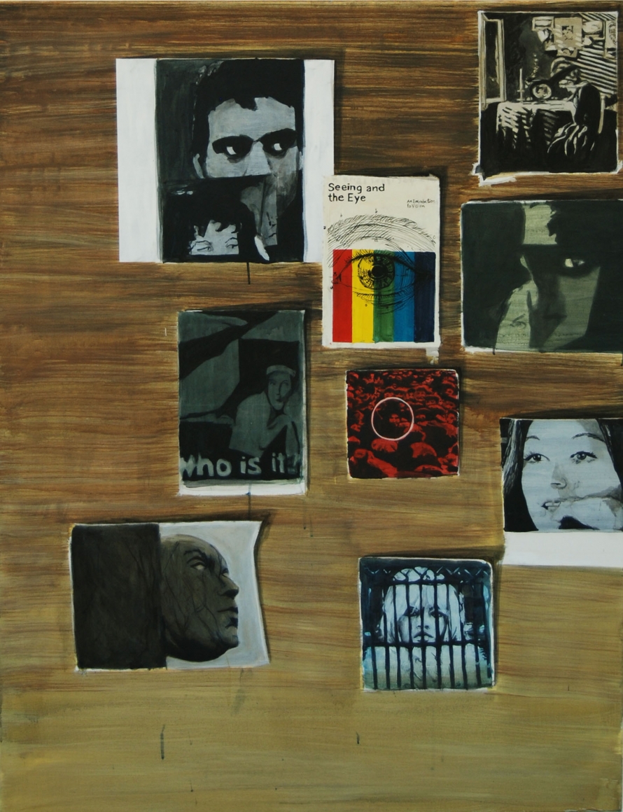 Seeing and the Eye (Capturing), 2008, Acrylic on canvas