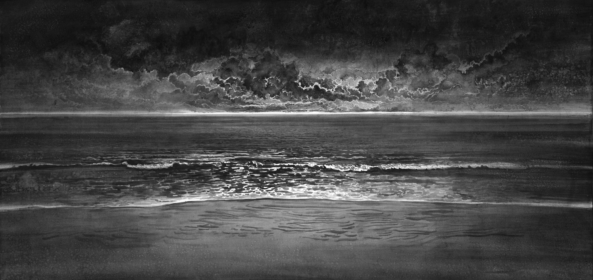 work of art by Hans Op de Beeck in a Chelsea art gallery exhibition
