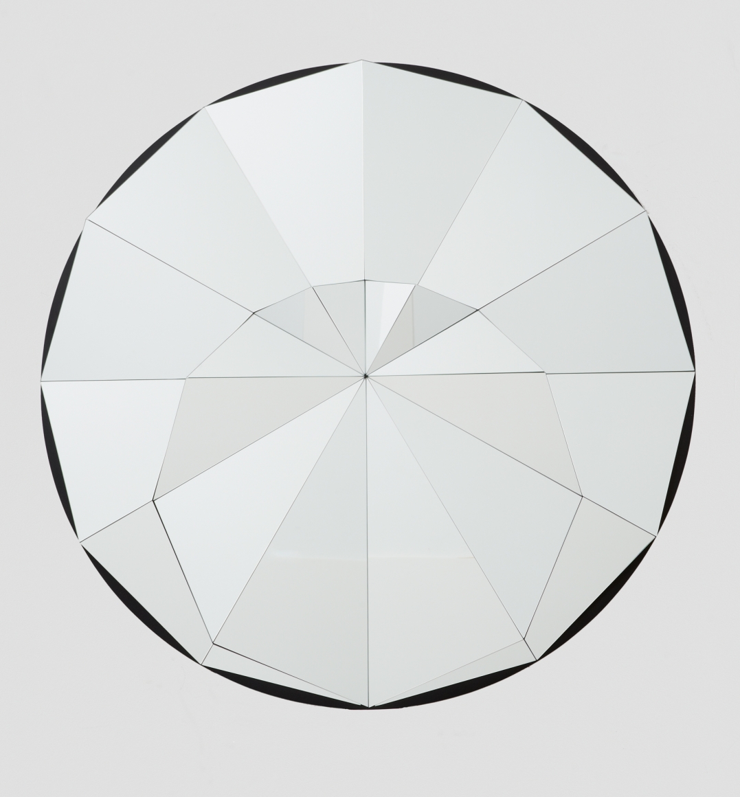 geometric abstract artwork by female artist claudia wieser