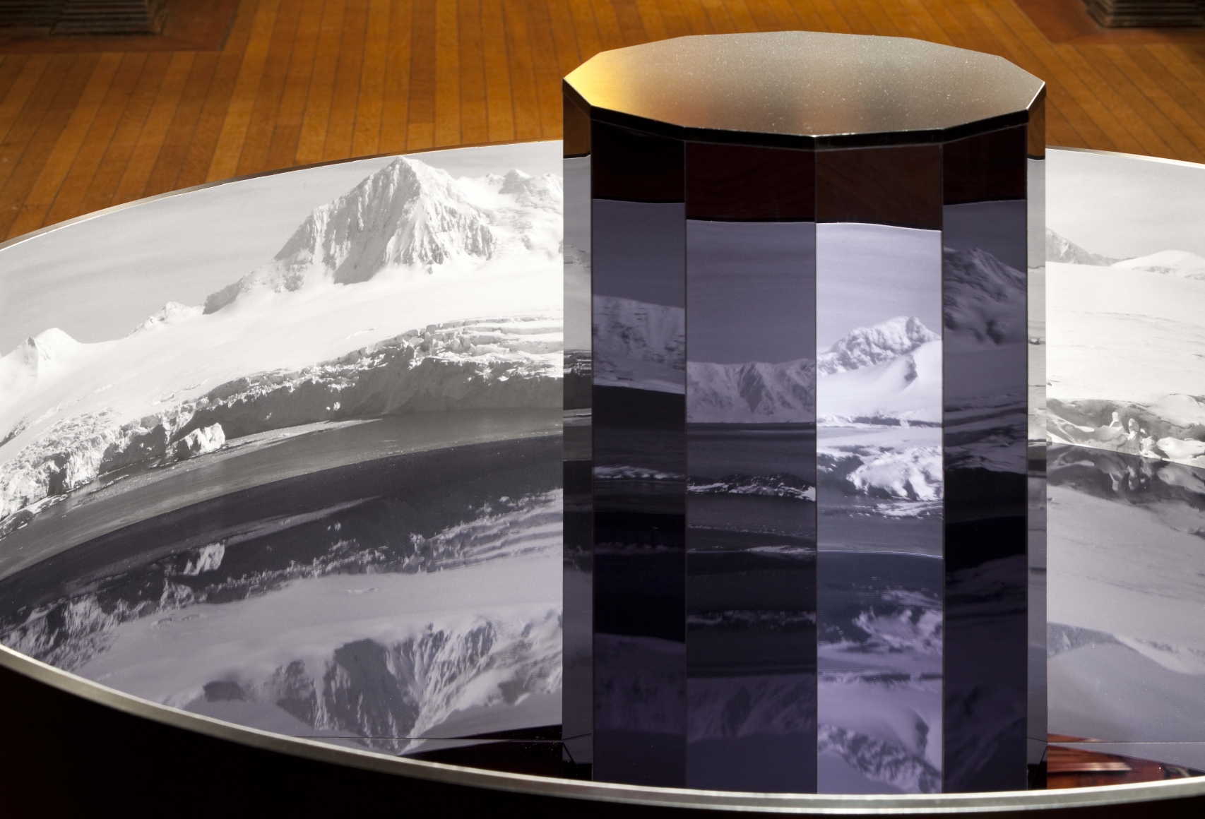 a photographic installation by the artist sue de beer