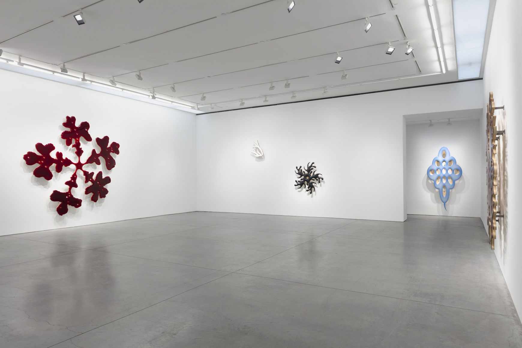 ILL (nature paintings) (Installation View), Marianne Boesky Gallery, 2019