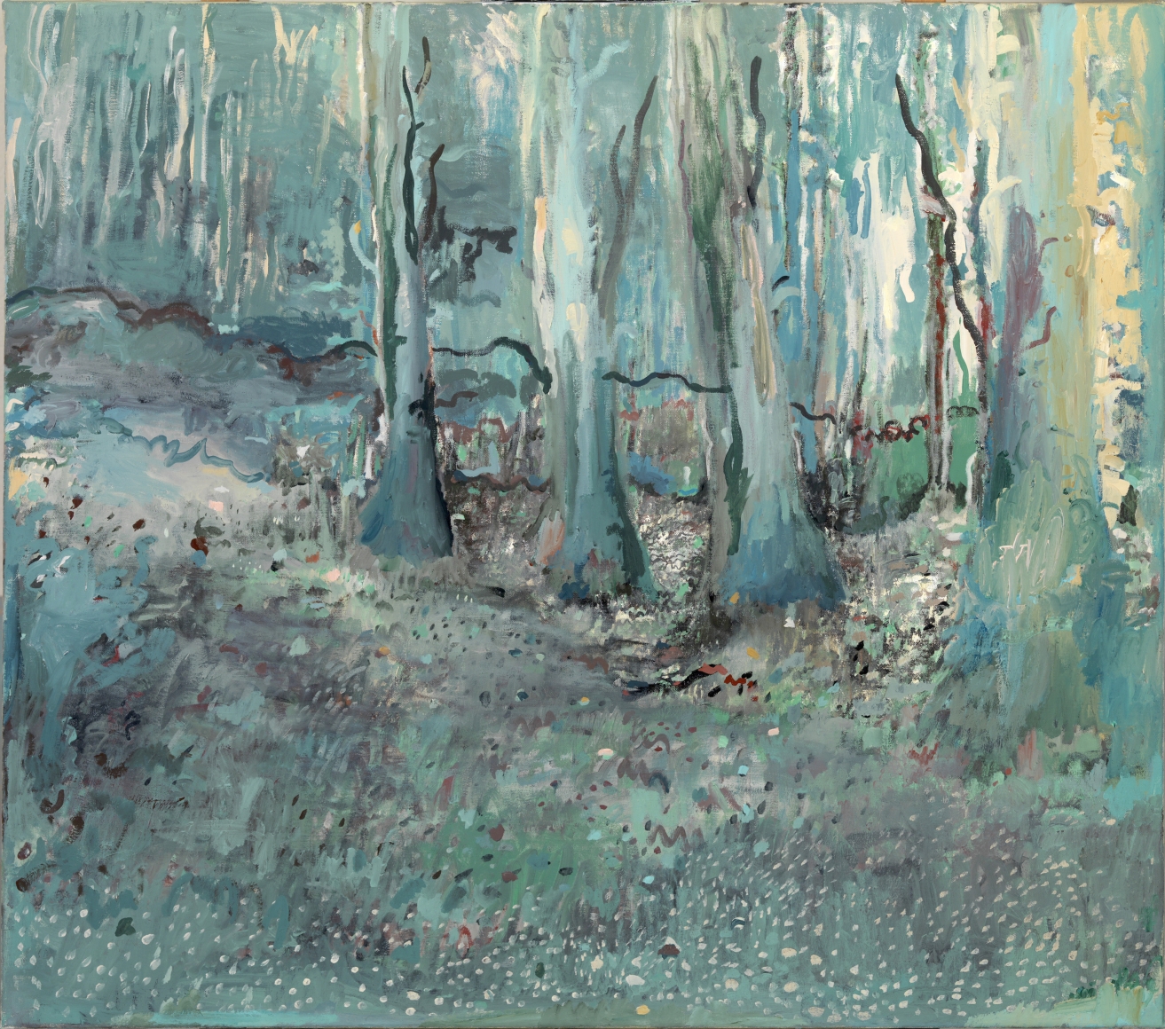 landscape painting by Dutch artist Hannah van Bart