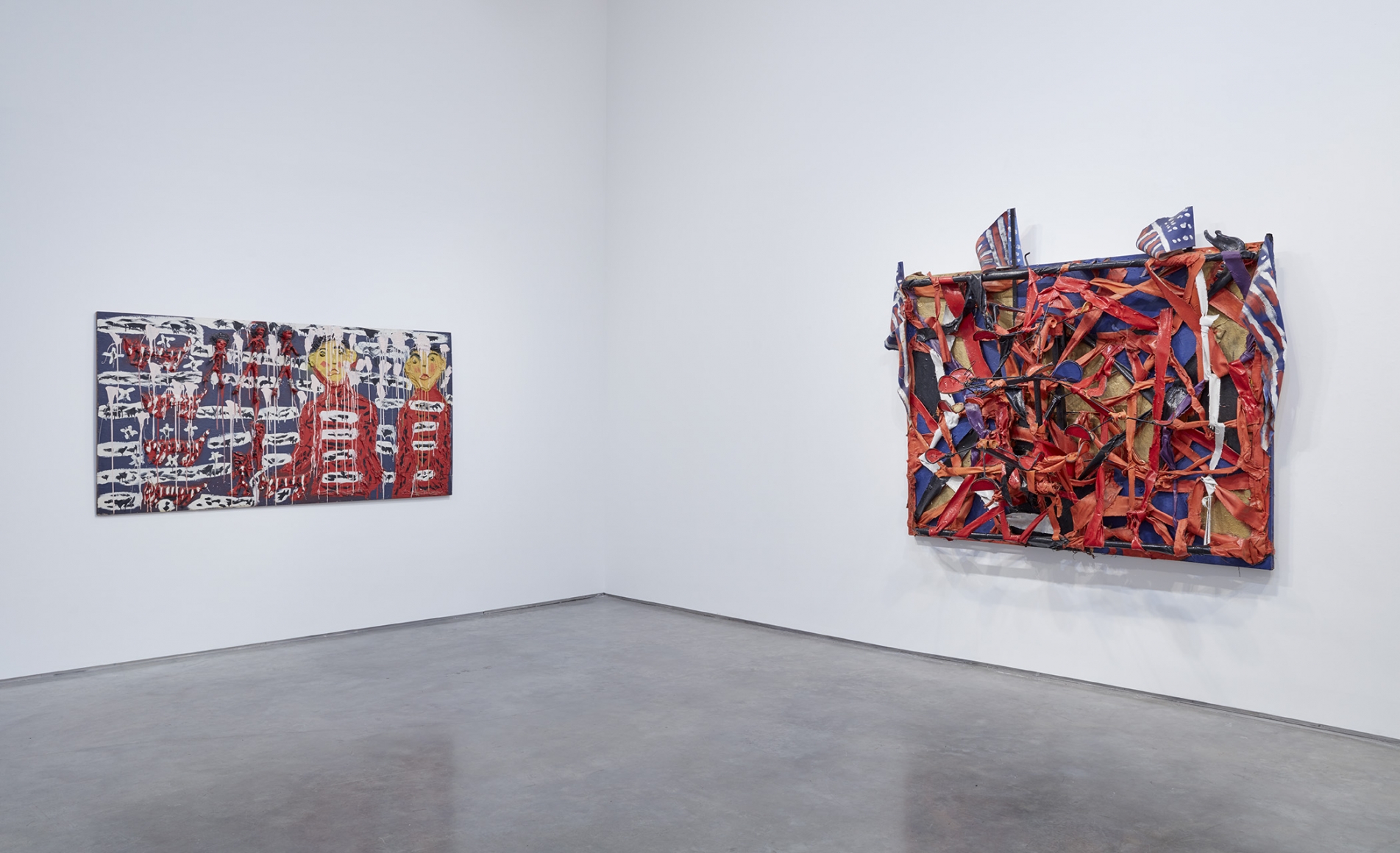 We All Live Under the Same Old Flag (Installation View), Marianne Boesky Gallery, 2016