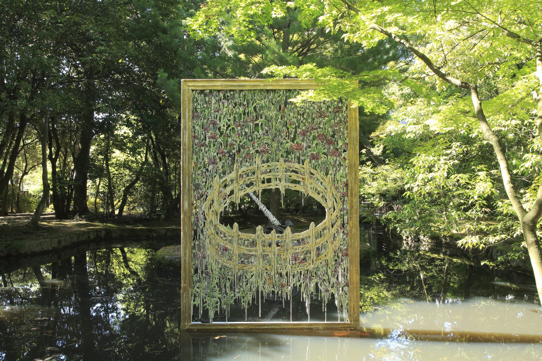 a work based on the Cloister's Unicorn Tapestries by Diana Al-Hadid