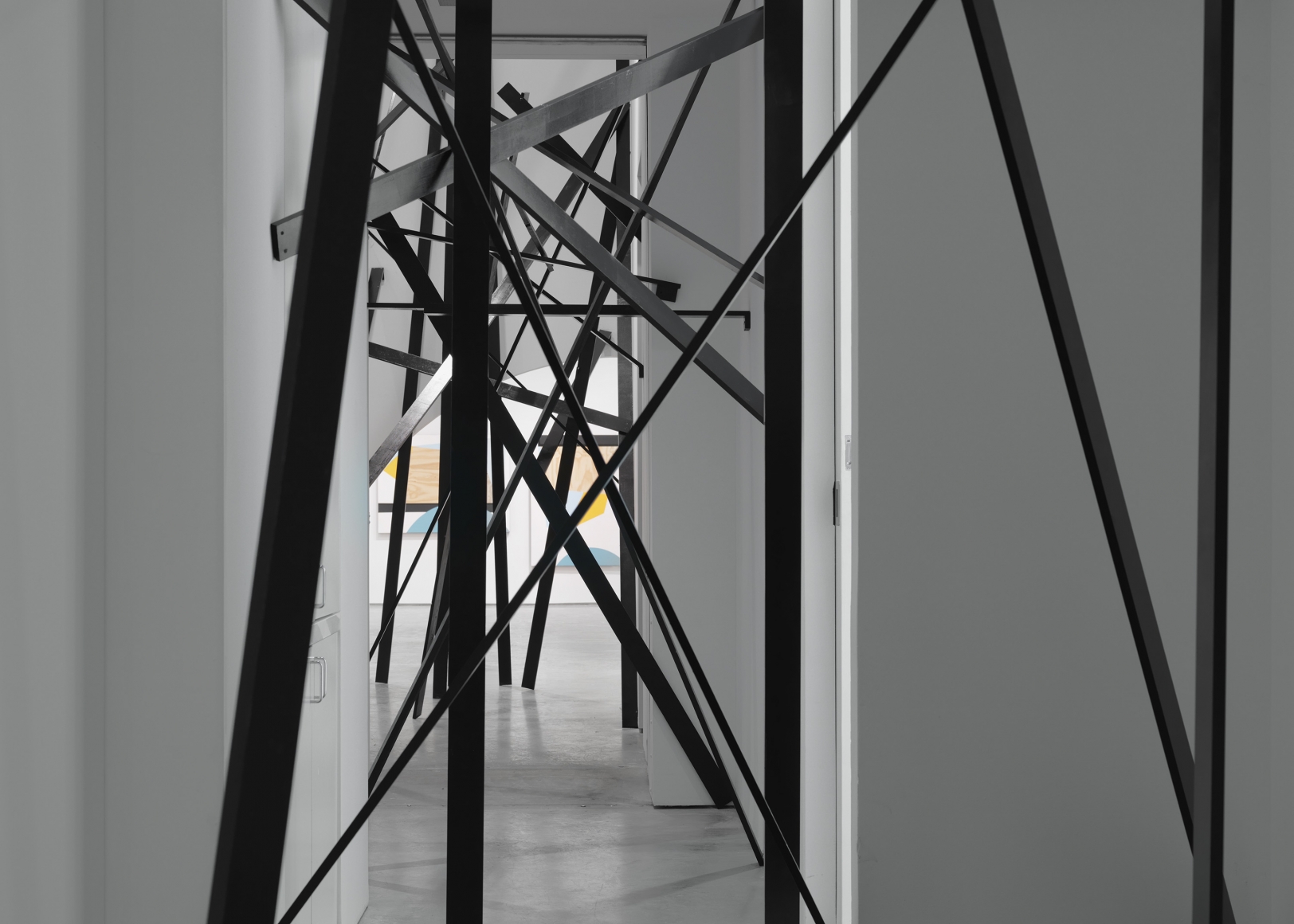 Personal Effects in BLACK (Installation View), Boesky East, 2018